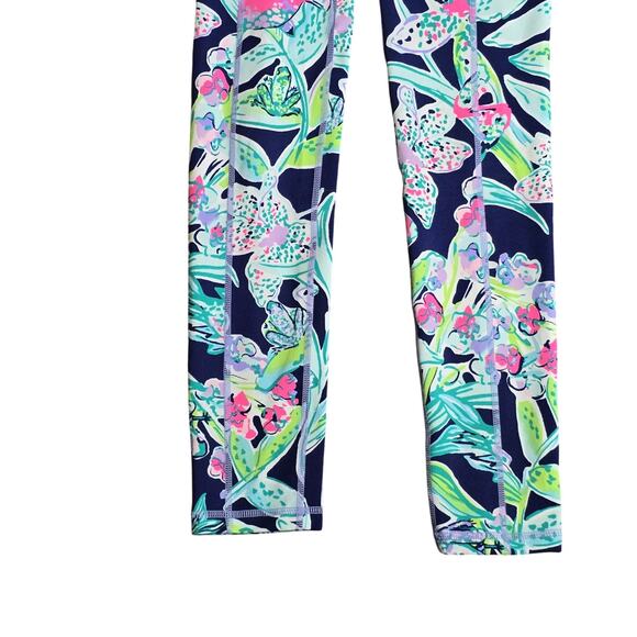 Lilly Pulitzer Luxletic Leggings XXS Womens Floral Print - Picture 2 of 5